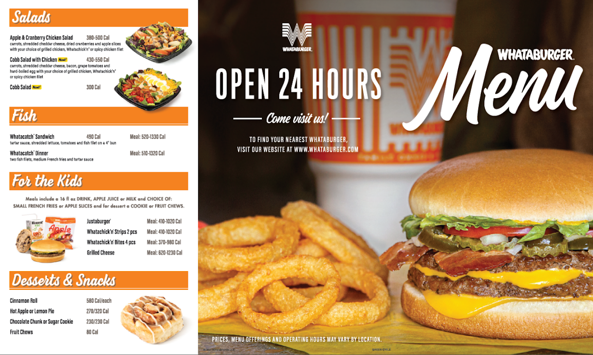 Whataburger Houston Menu-5